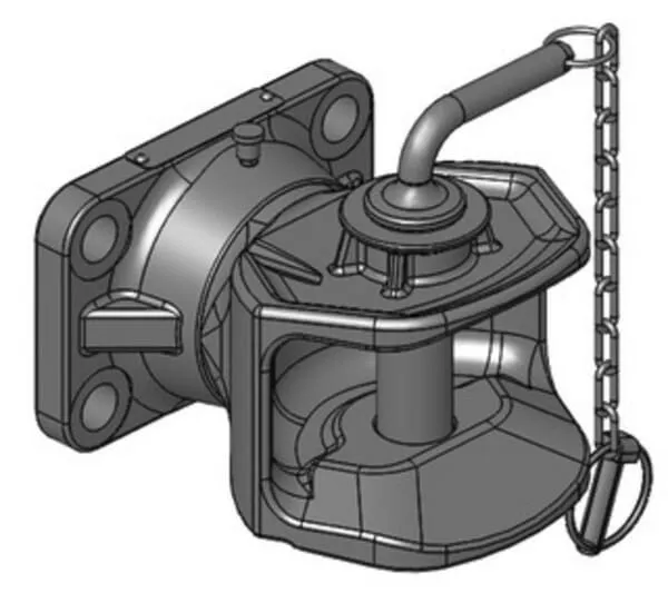Clevis Types 140x80 M20 K1 (diameter 31,5mm)
