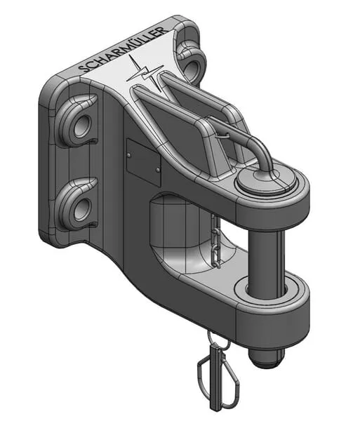 Clevis Types Cat. 3 diameter 38 160x100 M20