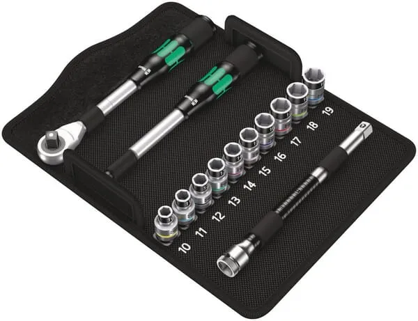 Sada násadových klíčů 8006 SC1 1/2" Zyklop Hybrid Wera 13 ele.