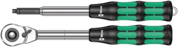 Otočné kolečko řehtačka a prodloužení Zyklop Hybrid 1/2" Wera