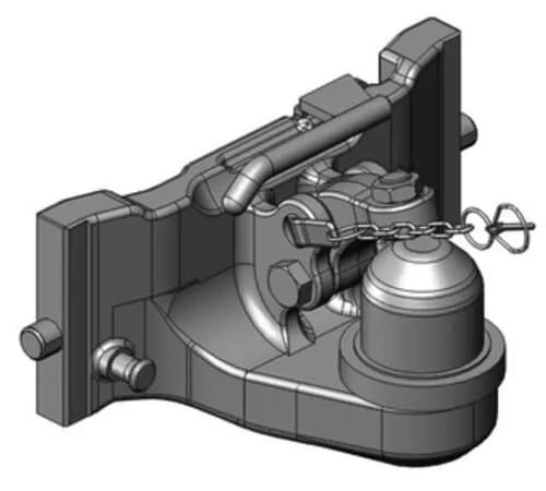Kulový závěs JD 390 mm