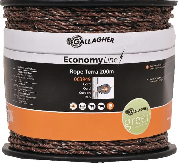 Lano Powerline Eco terra 200 m