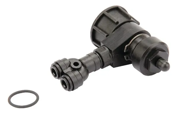 Pneum. ventil pro trubku 20 mm