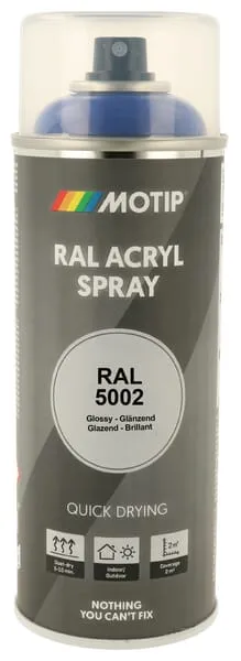 Barva ve spreji RAL 5002 ultramarínová