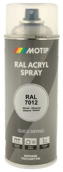 Barva ve spreji RAL 7012 čedičová