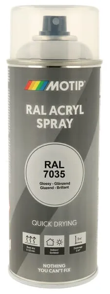 RAL 7035 akr.sprej světlešedá