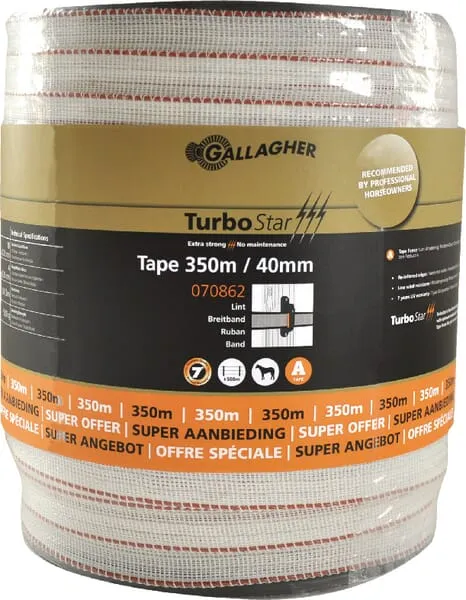 Lanko TurboStar 40mm bílé 350m