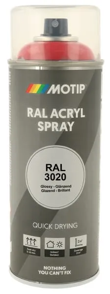 RAL 3020 akr.sprej dopr. červ.