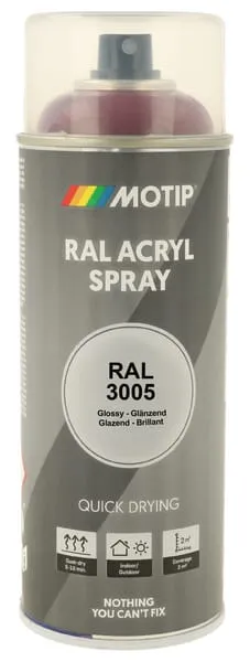 Barva ve spreji RAL 3005 vínová
