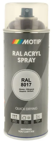 Barva ve spreji RAL 8017 čokoládová