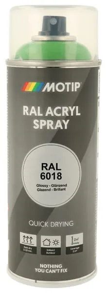 RAL 6018 akr.sprej zelenožlutá