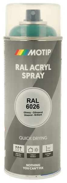 Barva ve spreji RAL 6026 opálová