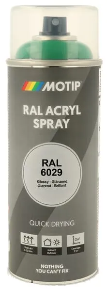 Barva ve spreji RAL 6029 mátová