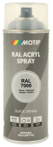 Barva ve spreji RAL 7000 šedá