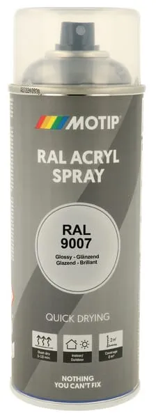 Barva ve spreji RAL 9007 šedý hliník