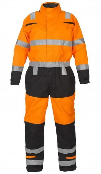 Zimní kombinéza Ubbena, oranžovo-černá