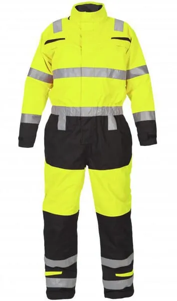 Zimní kombinéza Ubbena, žluto-černá