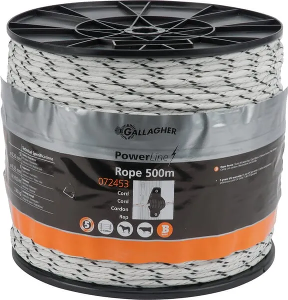 Lanko Powerline bílé 500 m