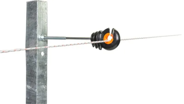 Šroubové izolátory XDI kovové 10cm/M6, Gallagher