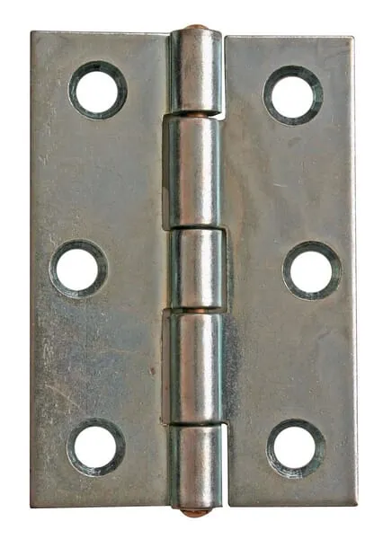 Hranatý závěs inox 76x21