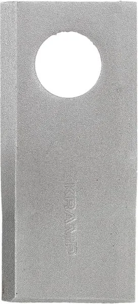 Nůž rotační sekačky rotace vpravo 88 x 40 x 3 mm; otvor Ø 19 mm; vhodný pro Welger; 25 ks/bal.