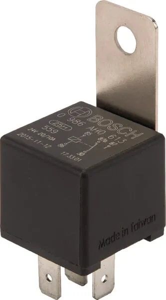 Relé 24 V, 10/20 A