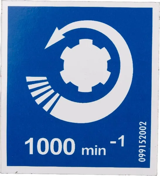 Samolepka 1000 Min-1 Le.