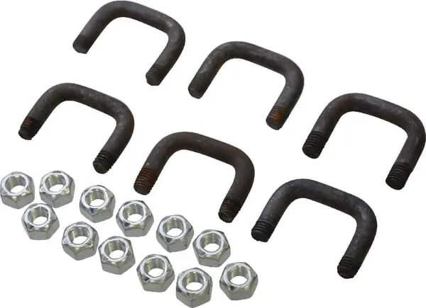 U-šrouby (6x) průměr 8 mm