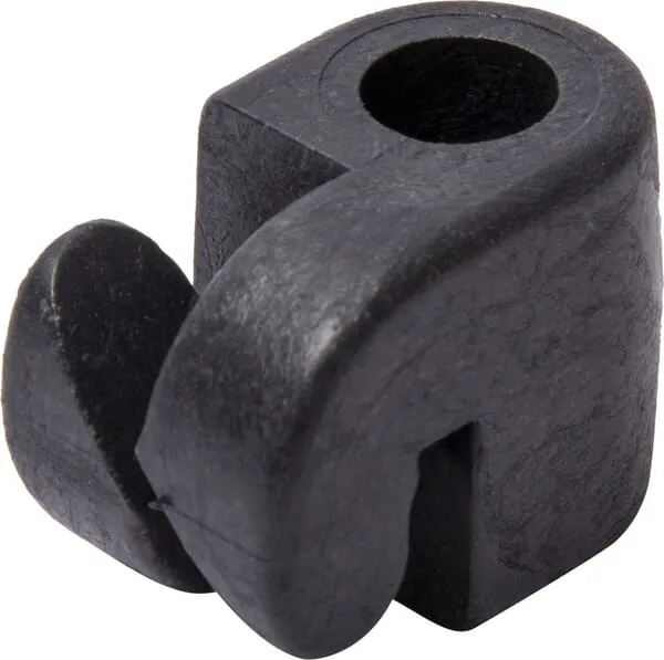 Izolátor černý pro 10 mm, 100 ks