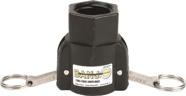 Camlock 2" vnitřní závit x 1" BSP vnitřní závit Banjo