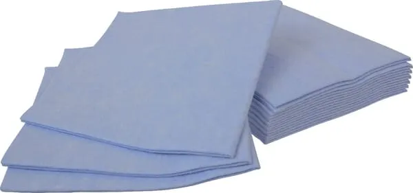 Úklidové utěrky, modré, 10 ks
