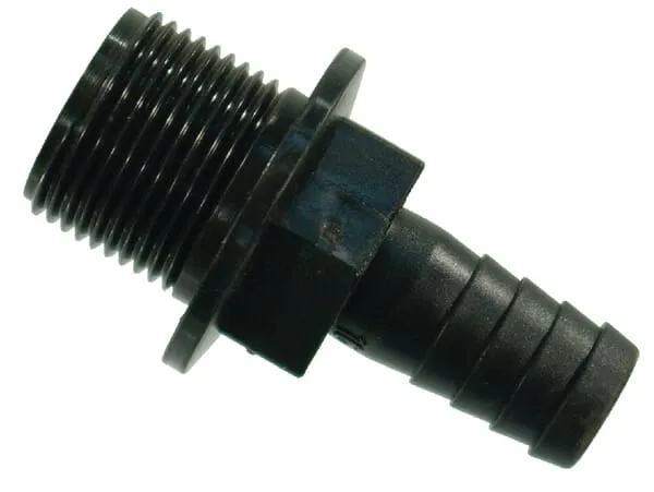 Hadicová přípojka rovná 16mm 3/4"AG