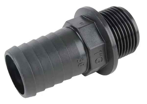 Hadicová přípojka rovná 30mm 1"AG