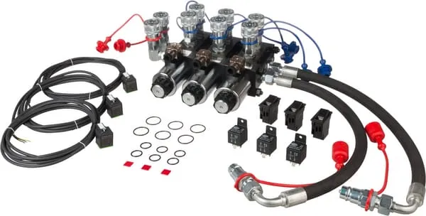 Rozdělovací ventily 6/2 AK, sada