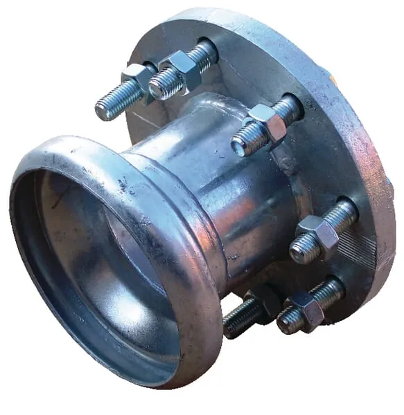 Přírubové hrdlo s výtokovým pohárem 89mm