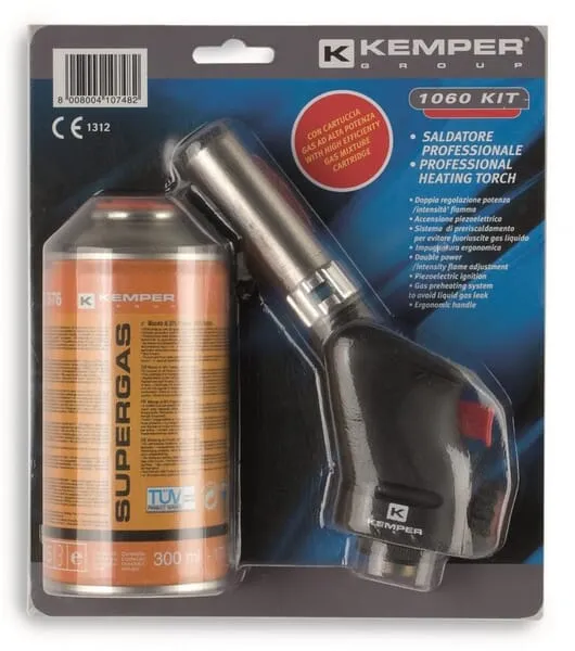 Sada s pájecím hořákem