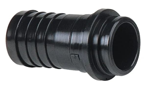 Hadicová přípojka, rovná, 38mm nátrubek