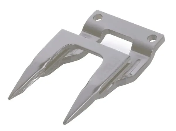 Vodící prst, 17mm, šedá