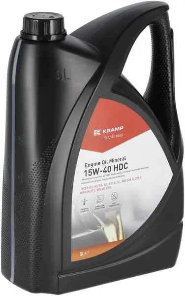Motorový olej minerální 15W-40 HDC 5 l
