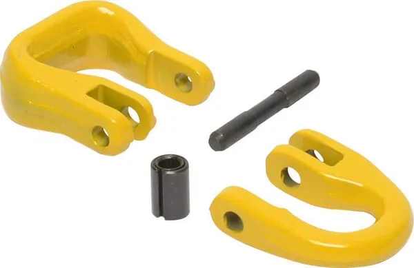 Spojovací článek pro závěsy a popruhy