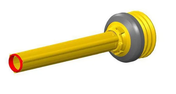 Polovina vnitřního ochranného krytu kloubové hřídele ST15 D158