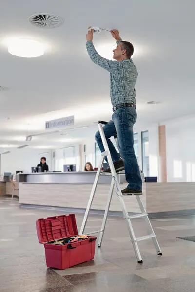 Stupňový žebřík ML - jednostranně pochozí