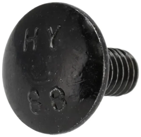 Šroub M6 x 12 UNI5732 8.8 Bílý zinek