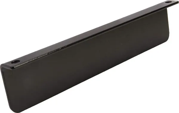 Vodící plech rovný - barva: černá