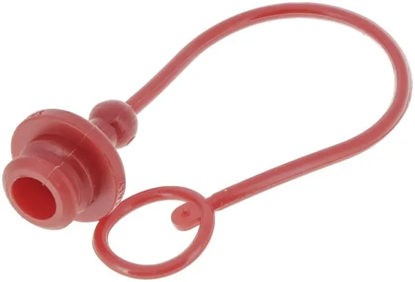 Plastová zátka červená 1/2"