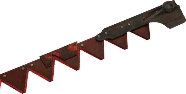 Žací kosa dole ozubená 5 1/2F