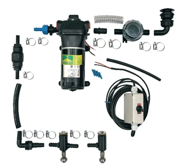 Sada pro vnitřní čištění nádrže, elektrický pohon