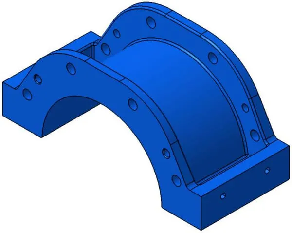 Poloviční kryt 120