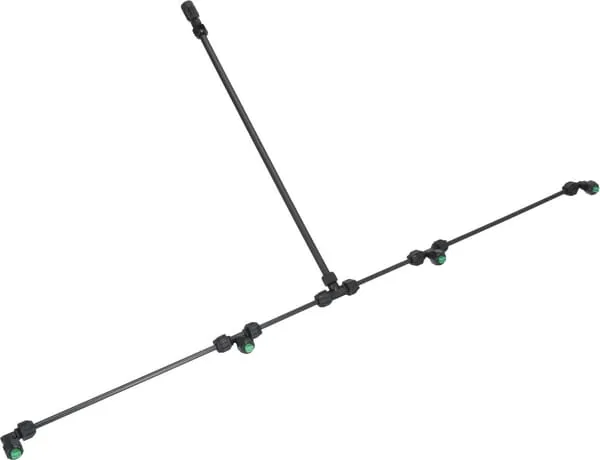 Postřikovací ramena, plastová, se 4 tryskami Fanjet, max. 4 bary