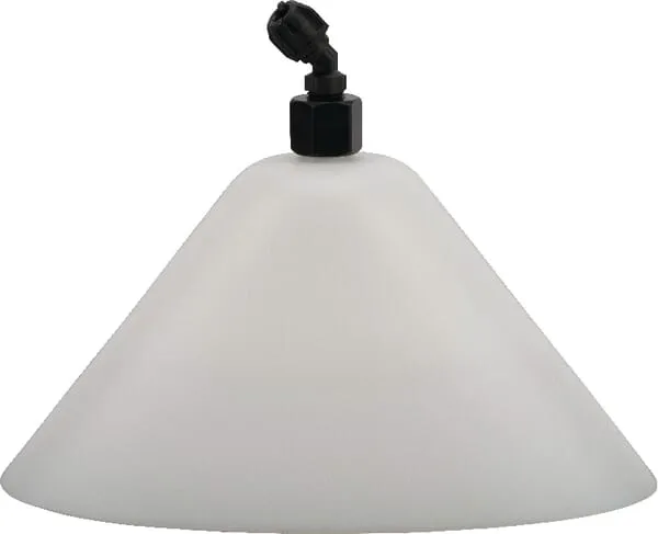 Postřiková hlava, oválná, bílá